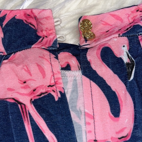 Simply Southern Blue and Pink Halter Maxi Sundress - Picture 4 of 5